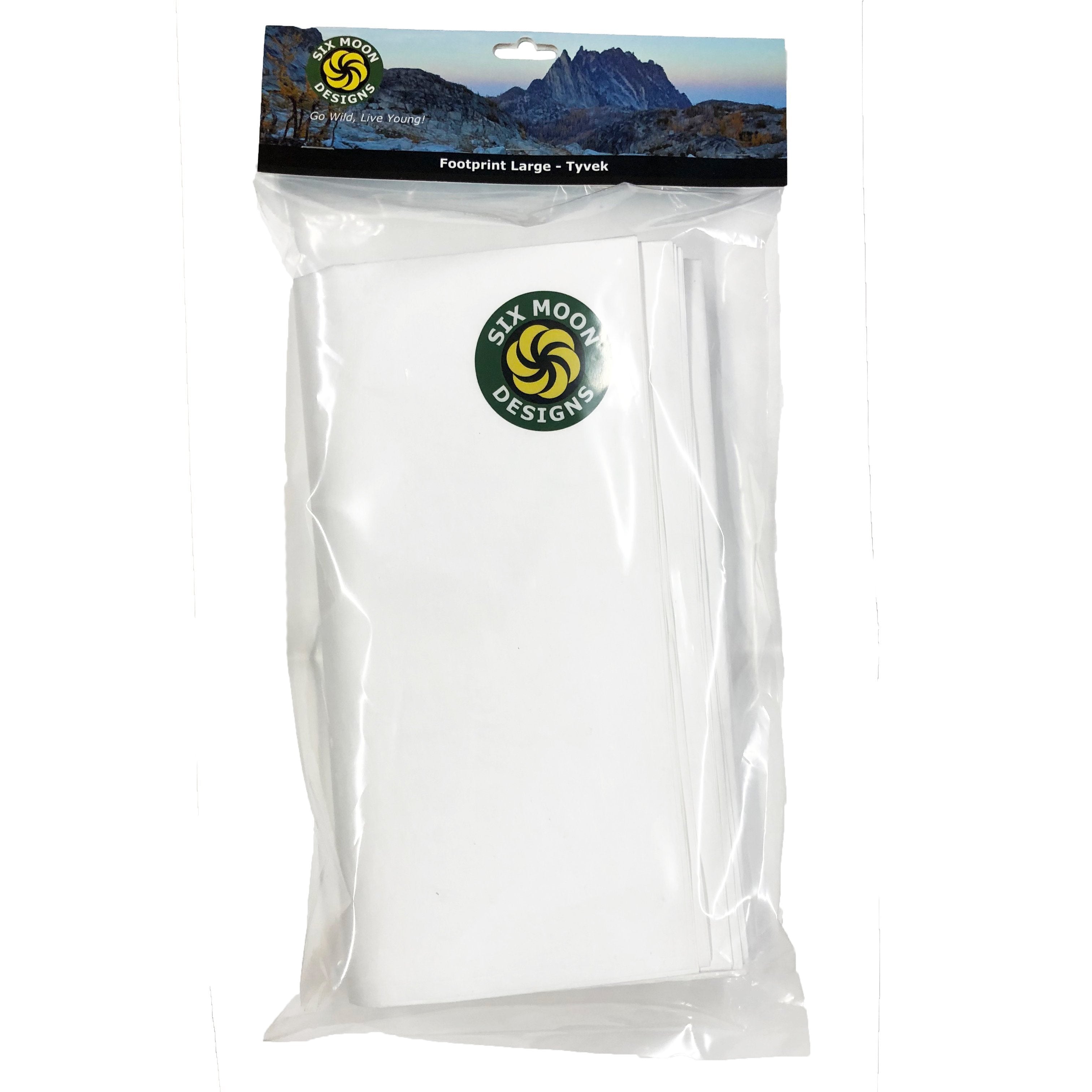 Large Tyvek Footprint in packaging