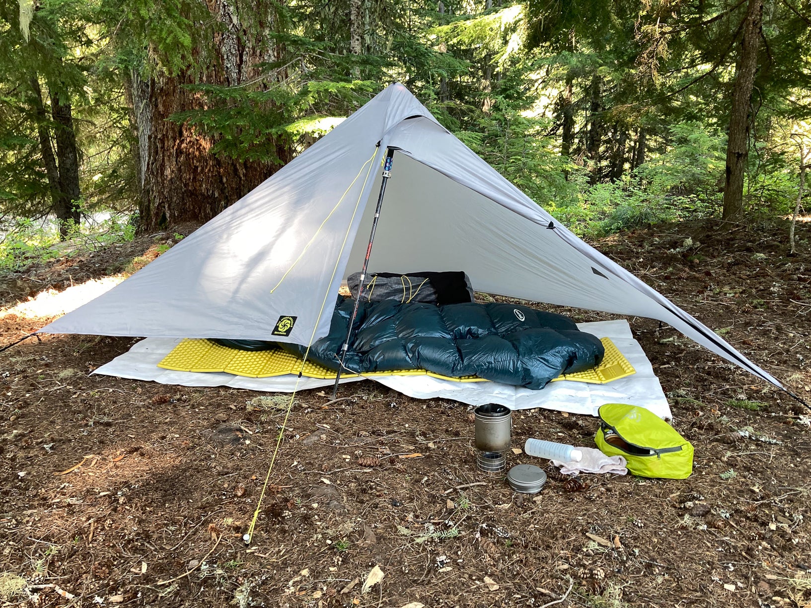 deschutes ultralight backpacking tarp