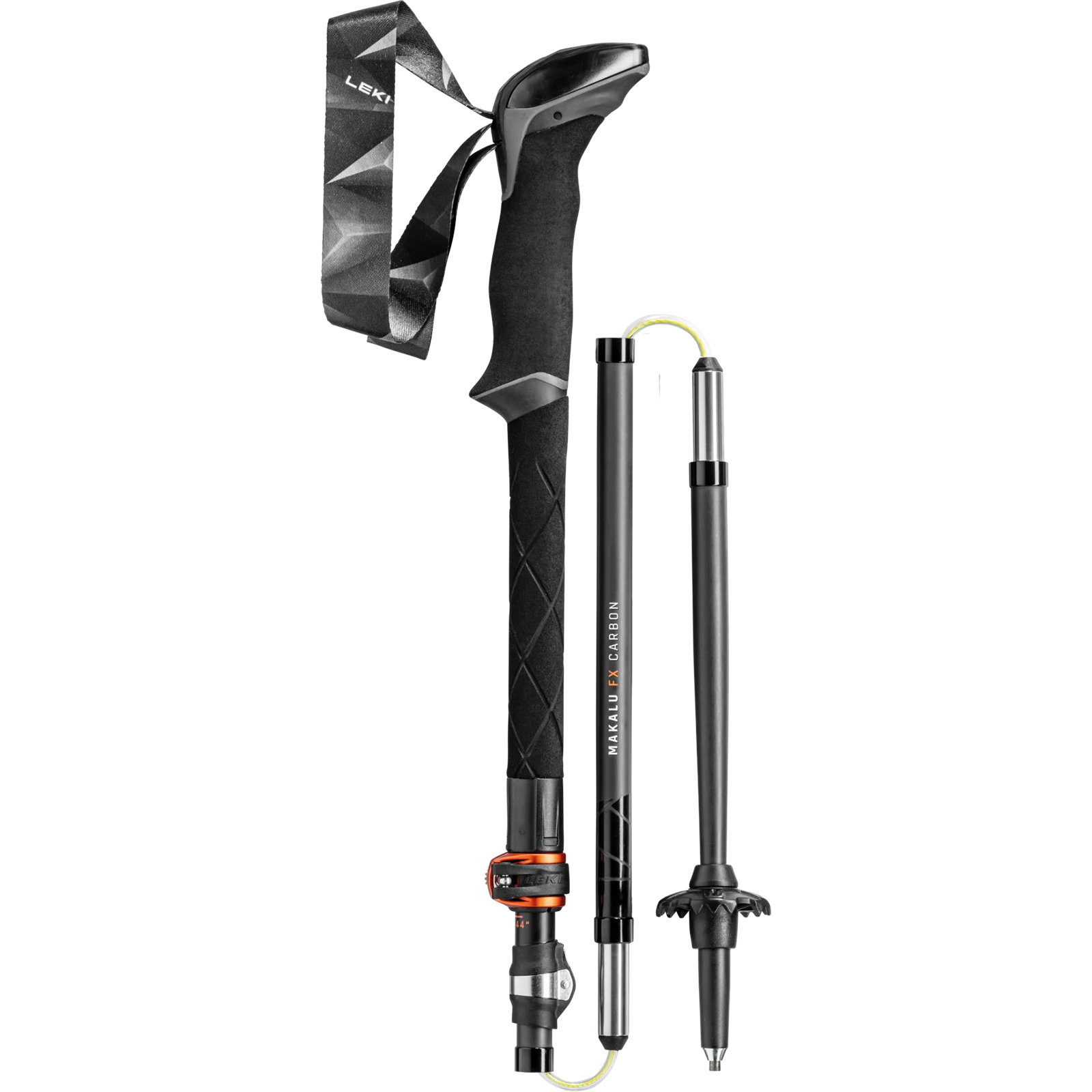 Leki trekking pole collapsed.